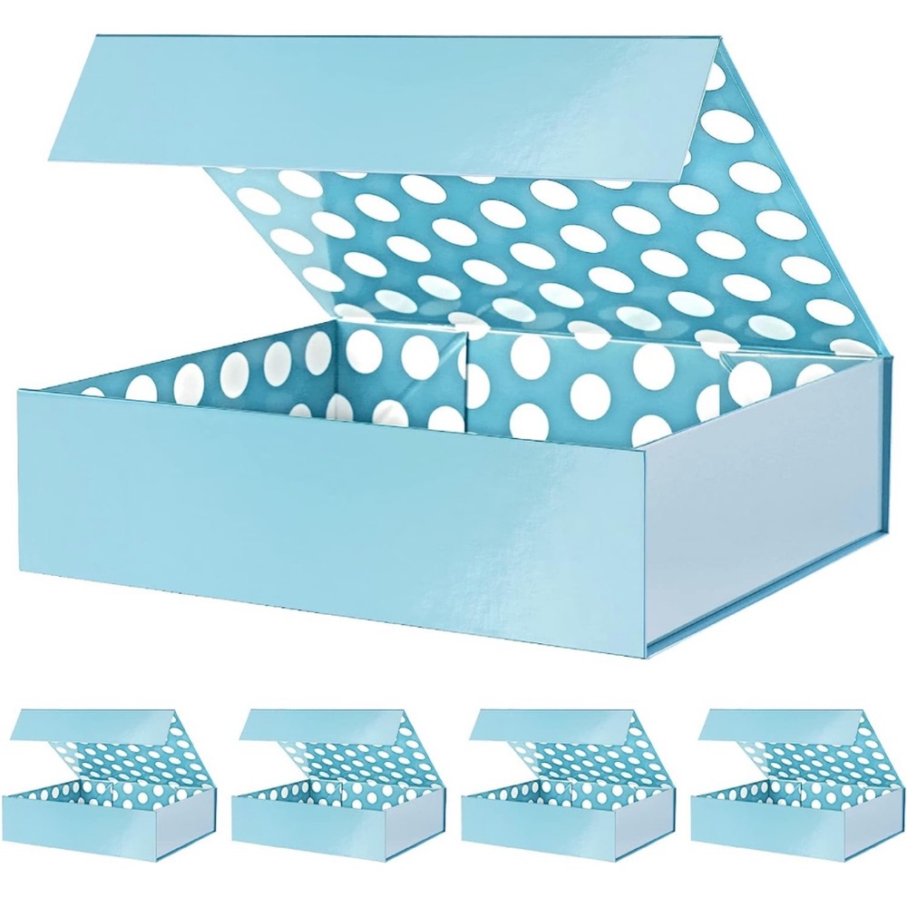 Set of 4 keepsake boxes photo boxes